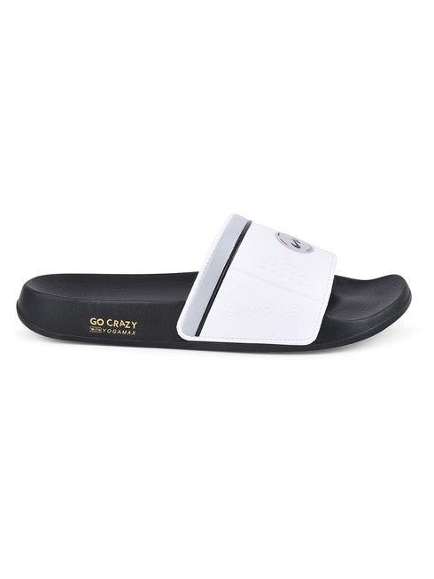 SL-431 White Men's Slides